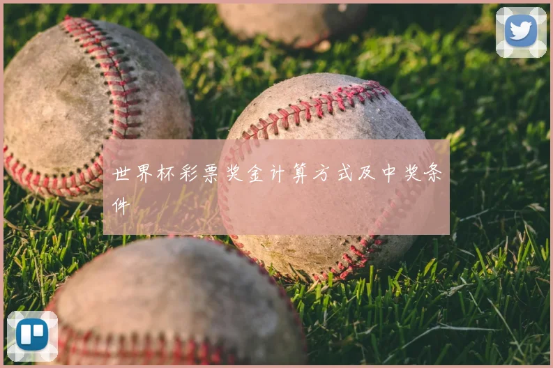 世界杯彩票奖金计算方式及中奖条件