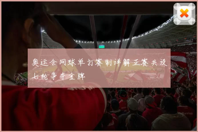 奥运会网球单打赛制详解正赛共设七轮争夺金牌